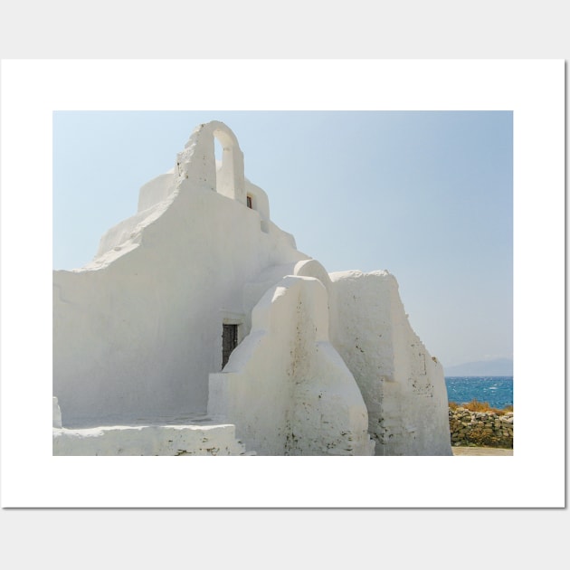 Church of Panagia Paraportiani, Mykonos Wall Art by Parafull